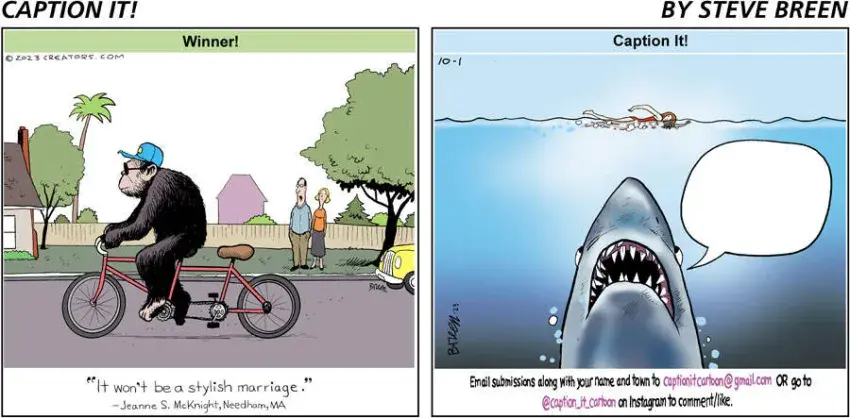 Caption It! for Oct 01, 2023