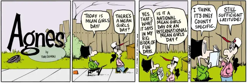 Agnes for Oct 03, 2021