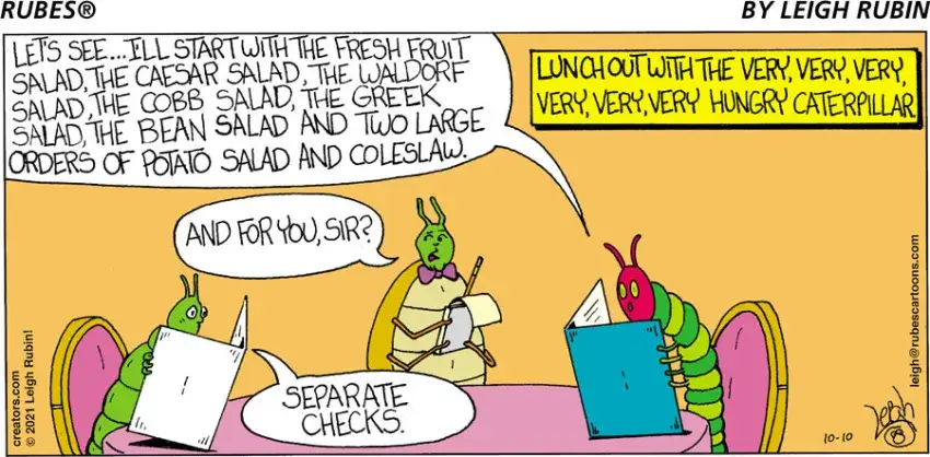 Rubes® for Oct 10, 2021