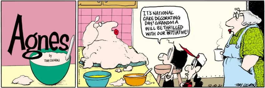 Agnes for Oct 10, 2021