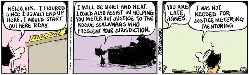 Agnes for Oct 12, 2021