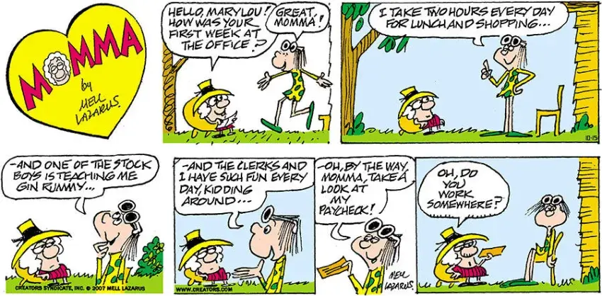 Momma for Oct 15, 2023