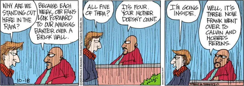 Daddy's Home for Oct 18, 2023