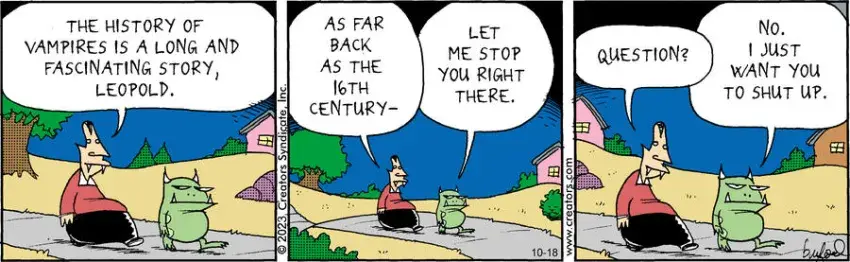 Scary Gary for Oct 18, 2023