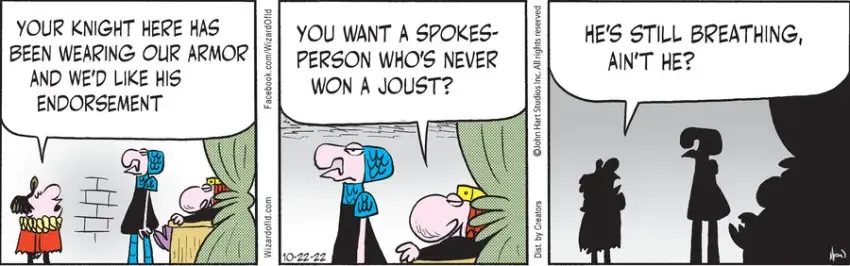 Wizard of Id for Oct 22, 2022