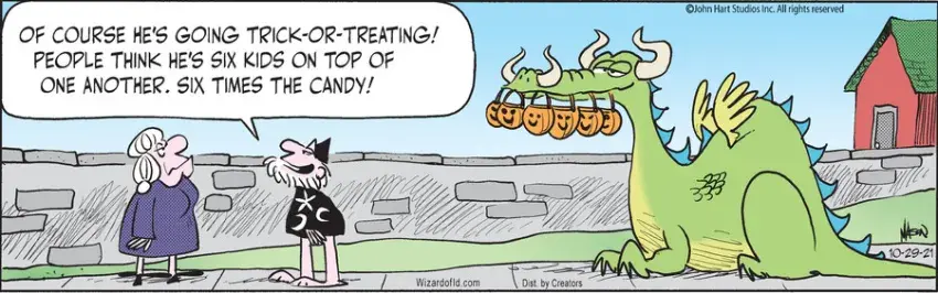 Wizard of Id for Oct 29, 2021