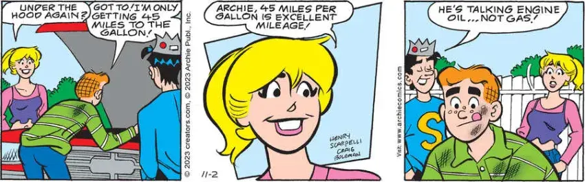 Archie for Nov 02, 2023