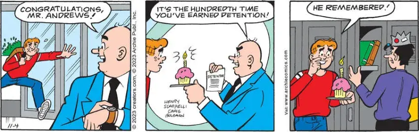 Archie for Nov 04, 2023