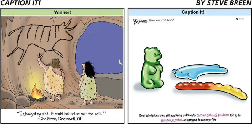 Caption It! for Nov 05, 2023