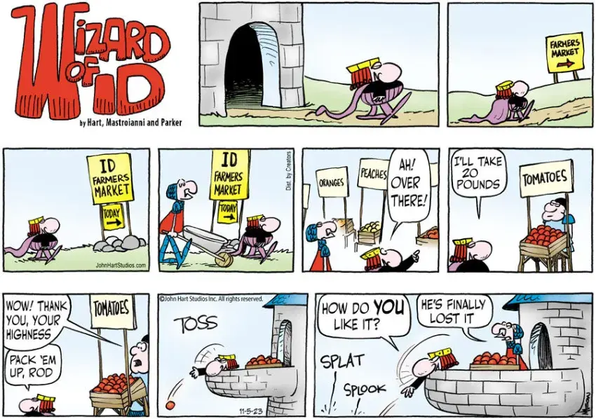 Wizard of Id for Nov 05, 2023