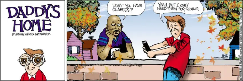 Daddy's Home for Nov 12, 2023