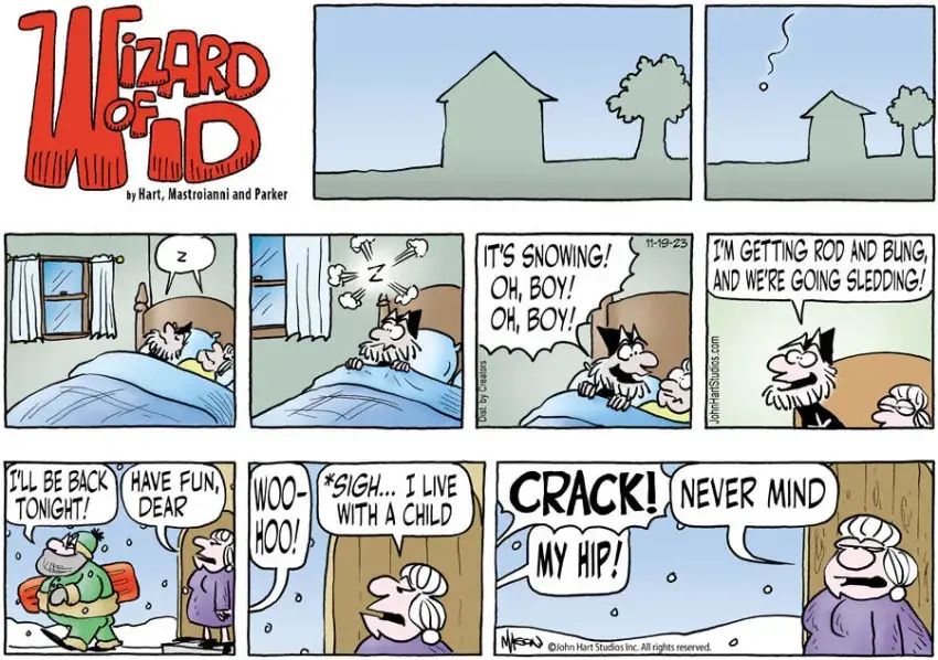 Wizard of Id for Nov 19, 2023