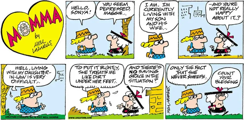 Momma for Nov 19, 2023