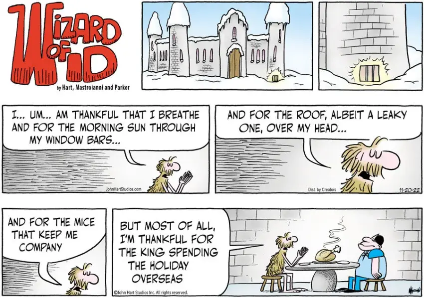 Wizard of Id for Nov 20, 2022