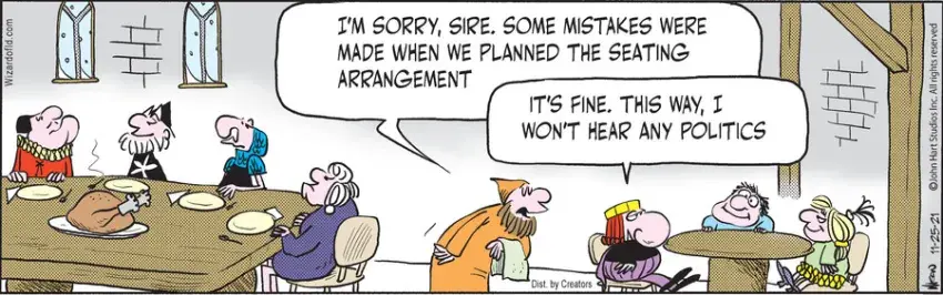 Wizard of Id for Nov 25, 2021