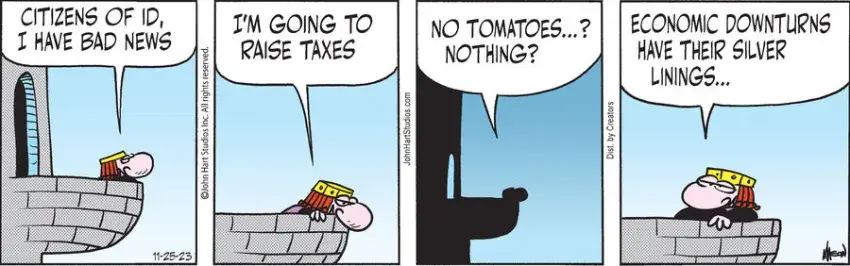 Wizard of Id for Nov 25, 2023