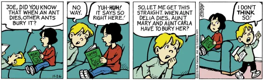 One Big Happy® for Nov 26, 2024