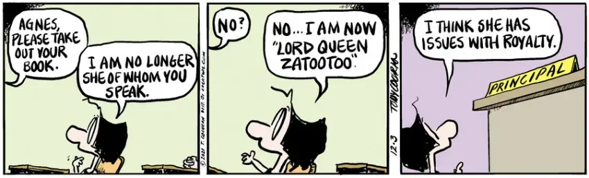 Agnes for Dec 03, 2021