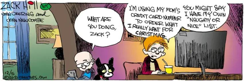 Zack Hill for Dec 05, 2021