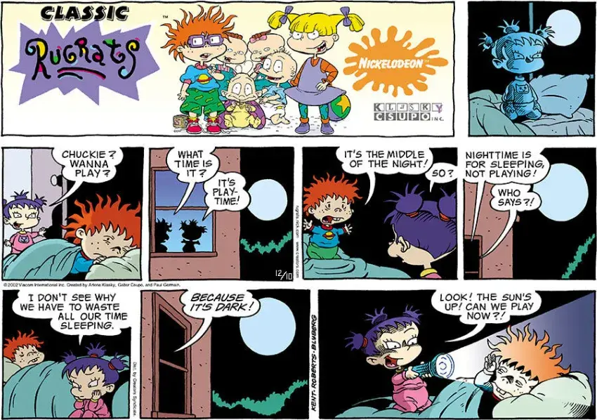 Rugrats for Dec 10, 2023