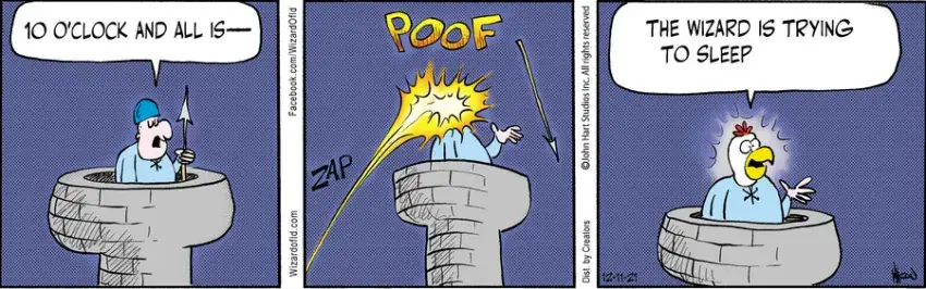 Wizard of Id for Dec 11, 2021