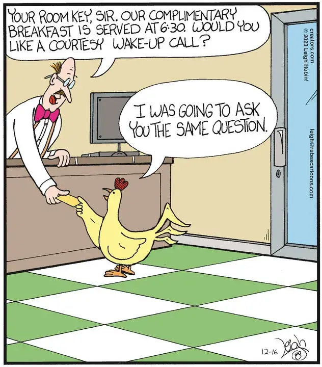 Rubes® for Dec 16, 2023