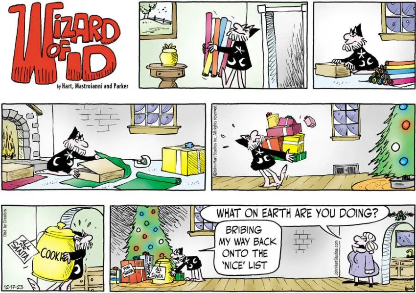 Wizard of Id for Dec 17, 2023