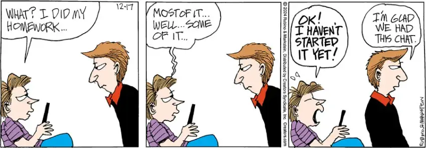 Daddy's Home for Dec 17, 2024