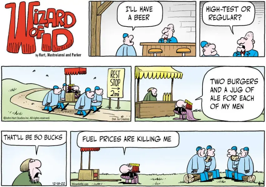 Wizard of Id for Dec 18, 2022