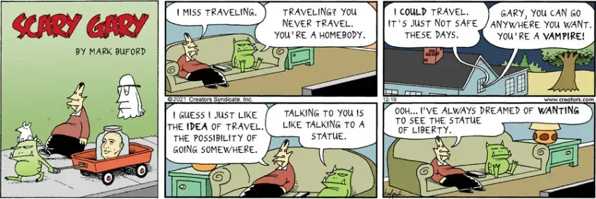 Scary Gary for Dec 19, 2021