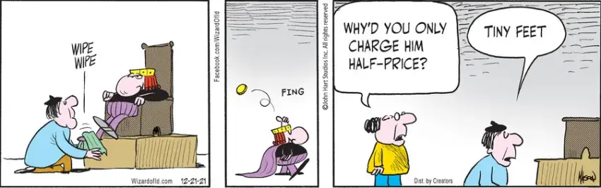 Wizard of Id for Dec 21, 2021