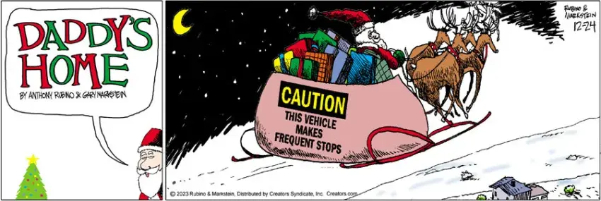 Daddy's Home for Dec 24, 2023