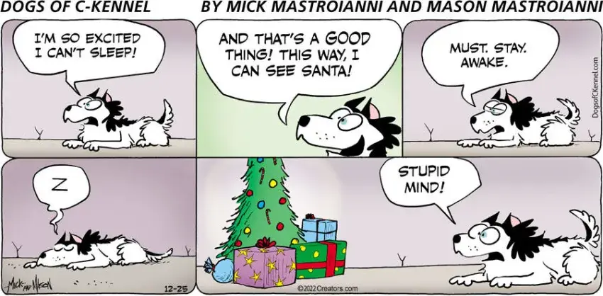 Dogs of C-Kennel for Dec 25, 2022