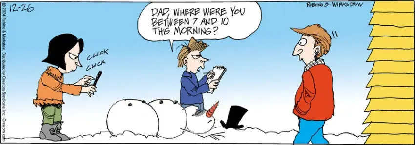 Daddy's Home for Dec 26, 2024