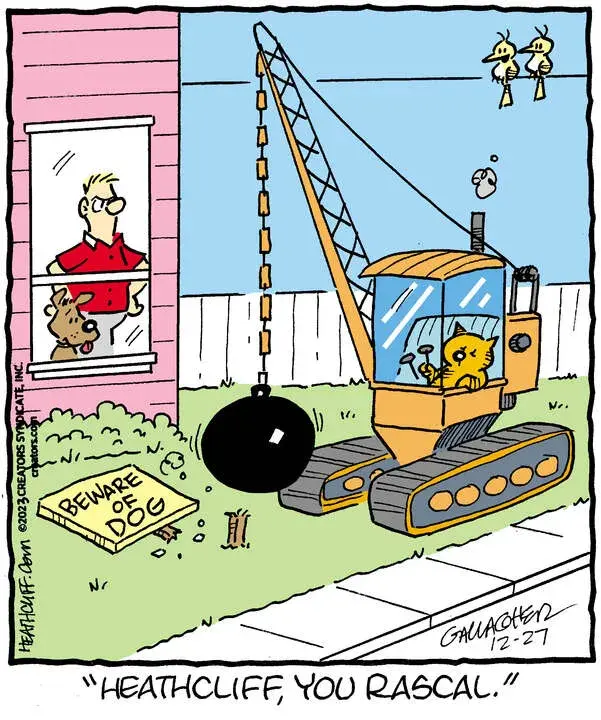 Heathcliff for Dec 27, 2023
