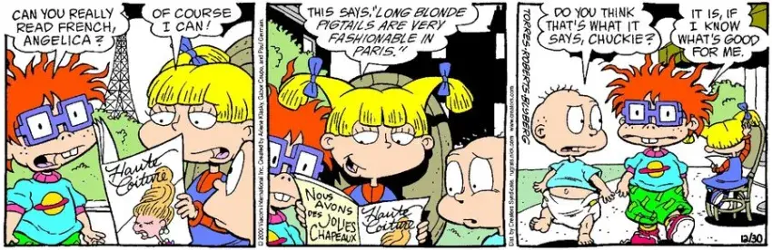 Rugrats for Dec 30, 2022
