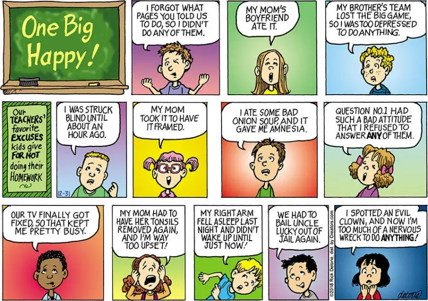 One Big Happy® for Dec 31, 2023