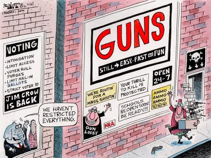 Chris Britt for Mar 25, 2021