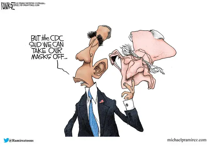 Michael Ramirez for May 16, 2021