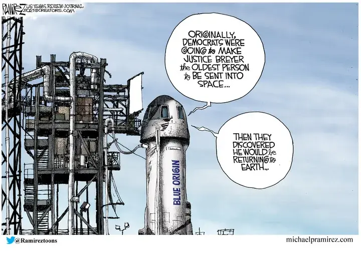 Michael Ramirez for Jul 21, 2021