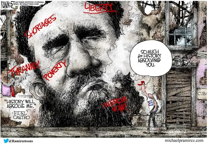 Michael Ramirez for Jul 27, 2021