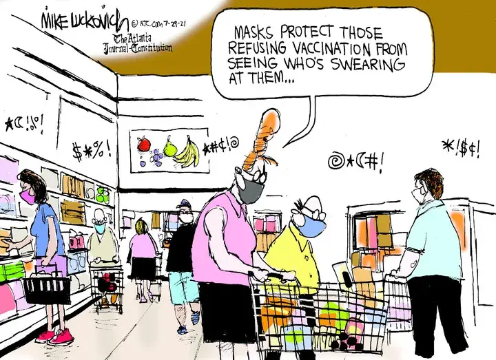 Mike Luckovich for Jul 29, 2021