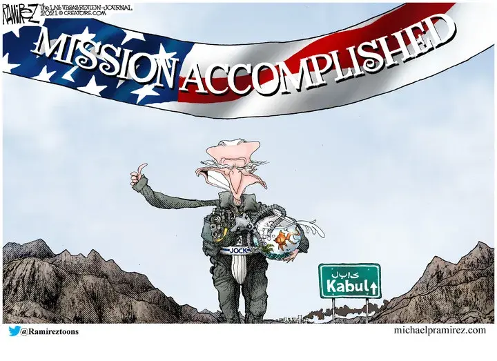 Michael Ramirez for Sep 01, 2021