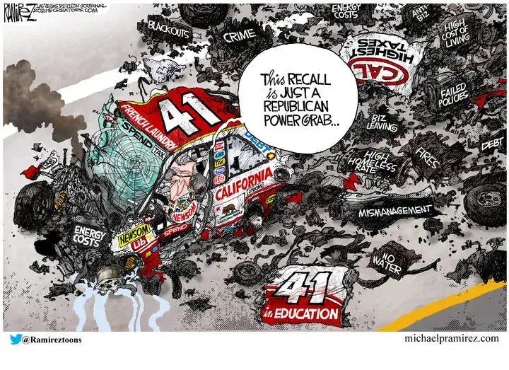 Michael Ramirez for Sep 13, 2021