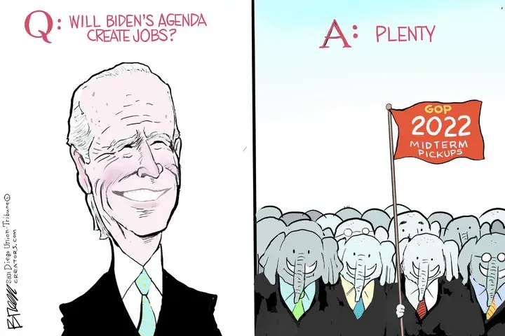Steve Breen for Oct 10, 2021