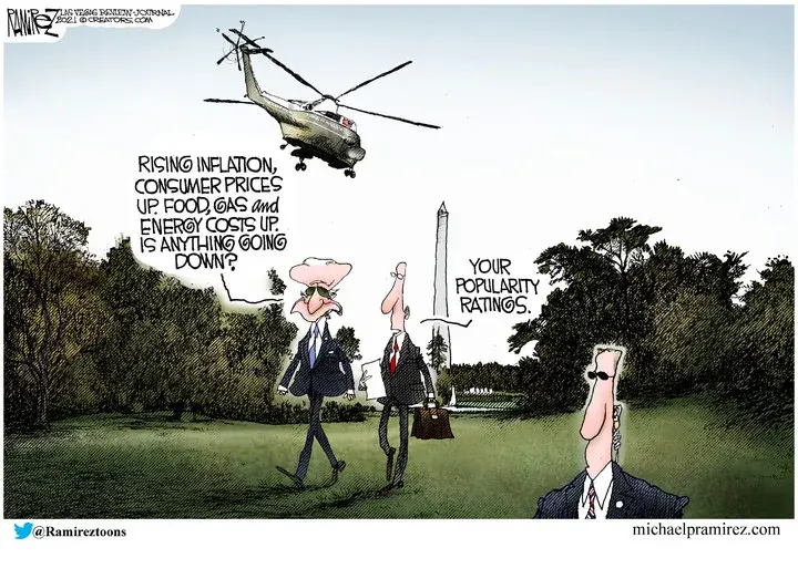 Michael Ramirez for Oct 12, 2021