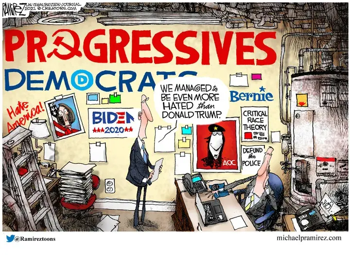 Michael Ramirez for Nov 07, 2021