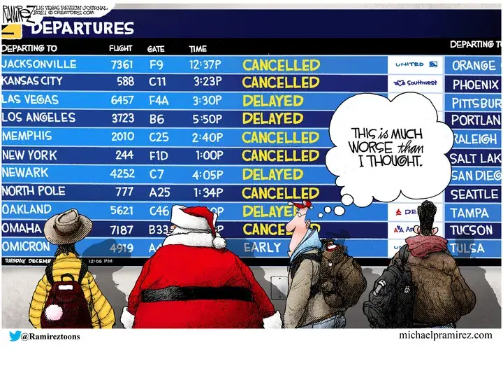 Michael Ramirez for Dec 28, 2021