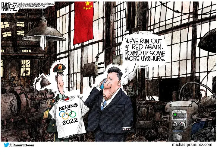 Michael Ramirez for Feb 03, 2022