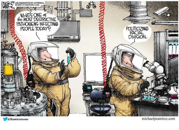 Michael Ramirez for Apr 14, 2022